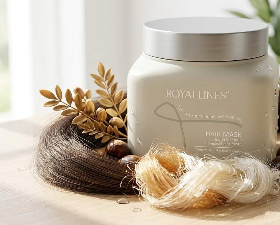Royallines Hair Mask - Biotin & Keratin Complex Hair Growth